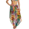 Bleu Rod Beattie Fantasy Island Chiffon Pants Coverup FI23809 -Lumiere Bikinis Shop bleu rod beattie bleu01 fi23809 gs