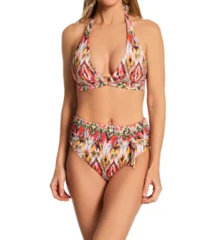 Bleu Rod Beattie Free Spirit Halter With Ring Swim Top FS23107 -Lumiere Bikinis Shop bleu rod beattie bleu01 fs23107 cs1