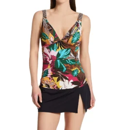 Bleu Rod Beattie Ring Me Up High Waist Skirted Swim Bottom KK00507 -Lumiere Bikinis Shop bleu rod beattie bleu01 kk00507 cs1