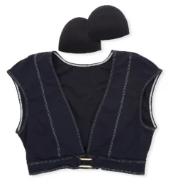 Bleu Rod Beattie A Fine Line Cap Sleeve Crop Swim Top L23115 -Lumiere Bikinis Shop bleu rod beattie bleu01 l23115 cs6