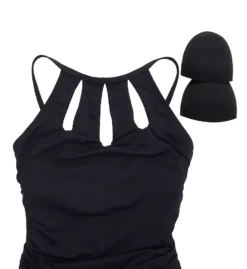 Bleu Rod Beattie Get The Look Hi-Neck Mio One Piece Swimsuit L23215 -Lumiere Bikinis Shop bleu rod beattie bleu01 l23215 cs6