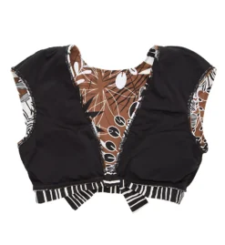 Bleu Rod Beattie Bold Moves Front Cap Sleeve Crop Swim Top M23199 -Lumiere Bikinis Shop bleu rod beattie bleu01 m23199 cs6