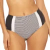Bleu Rod Beattie Inside The Lines High Waist Swim Bottom N21906 -Lumiere Bikinis Shop bleu rod beattie bleu01 n21906 gs