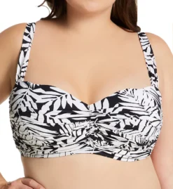 Bleu Rod Beattie Plus Size Urban Oasis Shirred Swim Top O22179X