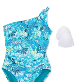 Bleu Rod Beattie Paradise Found One Shoulder One Piece Swimsuit PF22785 -Lumiere Bikinis Shop bleu rod beattie bleu01 pf22785 cs6