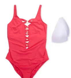 Bleu Rod Beattie Plus Size Ring Me Up Plunge One Piece Swimsuit R22207X -Lumiere Bikinis Shop bleu rod beattie bleu01 r22207x cs6