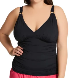 Bleu Rod Beattie Plus Size Ring Me Up Molded Tankini Swim Top R22493X