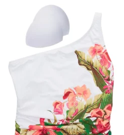 Bleu Rod Beattie Return To Rio One Shoulder One Piece Swimsuit RR22766 -Lumiere Bikinis Shop bleu rod beattie bleu01 rr22766 cs6