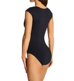 Bleu Rod Beattie Ring Me Up Cap Sleeve One Piece Swimsuit RU22206 -Lumiere Bikinis Shop bleu rod beattie bleu01 ru22206 bs