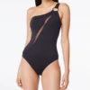 Bleu Rod Beattie Ring Me Up Asymmetrical One Piece Swimsuit RU22208