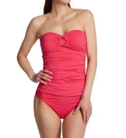 Bleu Rod Beattie Ring Me Up High Waist Draped Swim Bottom RU22508 -Lumiere Bikinis Shop bleu rod beattie bleu01 ru22508 cs2