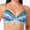 Bleu Rod Beattie Sun, Sea And Sand Underwire Molded Bra Swim Top S22319D -Lumiere Bikinis Shop bleu rod beattie bleu01 s22319d gs