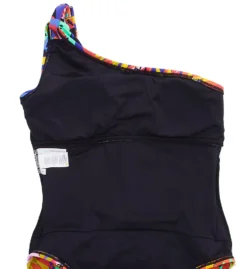 Bleu Rod Beattie Night Safari One Shoulder Mio One Piece Swimsuit S23785 -Lumiere Bikinis Shop bleu rod beattie bleu01 s23785 cs6