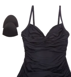 Bleu Rod Beattie Classics Underwire Twist Tankini Swim Top T20457 -Lumiere Bikinis Shop bleu rod beattie bleu01 t20457 cs5