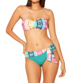 Bleu Rod Beattie Good Vibrations Bandeau Molded Swim Top V21153 -Lumiere Bikinis Shop bleu rod beattie bleu01 v21153 cs1