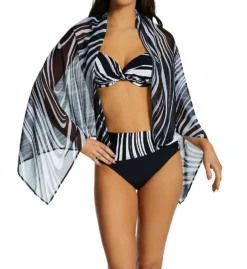 Bleu Rod Beattie New Wave Chiffon Pareo Coverup W23817 -Lumiere Bikinis Shop bleu rod beattie bleu01 w23817 cs2