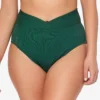 Bleu Rod Beattie Walk The Line High Waist Cross Band Swim Bottom WL22930 -Lumiere Bikinis Shop bleu rod beattie bleu01 wl22930 gs