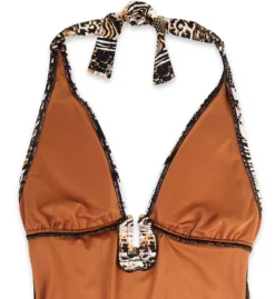 Bleu Rod Beattie Walk On The Wild Side Plunge One Piece Swimsuit WS22747 -Lumiere Bikinis Shop bleu rod beattie bleu01 ws22747 cs5