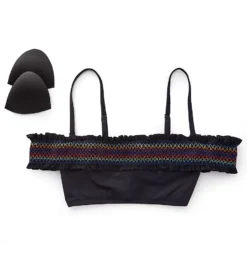 Bleu Rod Beattie Smock It To Ya Off The Shoulder Bandeau Swim Top Y18683 -Lumiere Bikinis Shop bleu rod beattie bleu01 y18683 cs3