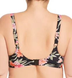 Elomi Dark Tropics Underwire Crop Swim Top ES0106 -Lumiere Bikinis Shop elomi elom01 es0106 bs