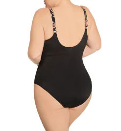 Elomi Dark Tropics Non Wired Moulded One Piece Swimsuit ES0145 -Lumiere Bikinis Shop elomi elom01 es0145 bs