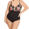 Elomi Dark Tropics Non Wired Moulded One Piece Swimsuit ES0145 -Lumiere Bikinis Shop elomi elom01 es0145 gs