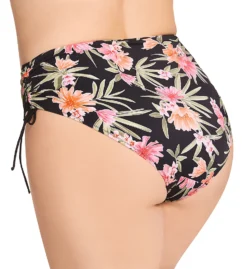 Elomi Dark Tropics Adjustable Brief Swim Bottom ES0173 -Lumiere Bikinis Shop elomi elom01 es0173 bs