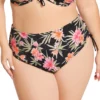 Elomi Dark Tropics Adjustable Brief Swim Bottom ES0173 -Lumiere Bikinis Shop elomi elom01 es0173 gs