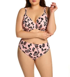 Elomi Kambuku Mid Rise Brief Swim Bottom ES0272 -Lumiere Bikinis Shop elomi elom01 es0272 cs1