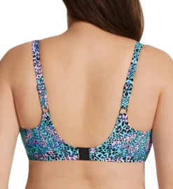 Elomi Electric Savannah Underwire Plunge Bikini Swim Top ES0702 -Lumiere Bikinis Shop elomi elom01 es0702 bs