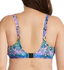 Elomi Electric Savannah Underwire Crop Swim Top ES0706 -Lumiere Bikinis Shop elomi elom01 es0706 bs