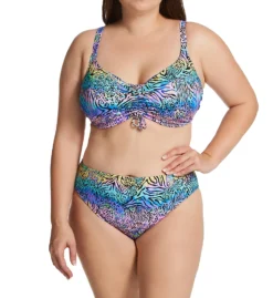 Elomi Electric Savannah Mid Brief Swim Bottom ES0772 -Lumiere Bikinis Shop elomi elom01 es0772 cs2