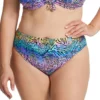 Elomi Electric Savannah Mid Brief Swim Bottom ES0772 -Lumiere Bikinis Shop elomi elom01 es0772 gs