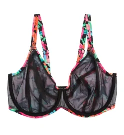 Elomi Savaneta Underwire Plunge Bikini Swim Top ES1302 -Lumiere Bikinis Shop elomi elom01 es1302 cs6