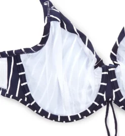 Elomi Plain Sailing Underwire Crop Swim Top ES7276 -Lumiere Bikinis Shop elomi elom01 es7276 cs6