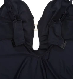 Elomi Plain Sailing Solid Non Wired Plunge Swimsuit ES7280 -Lumiere Bikinis Shop elomi elom01 es7280 cs6