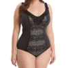 Elomi Indie Crochet Wire Free One Piece Swimsuit ES7530 -Lumiere Bikinis Shop elomi elom01 es7530 gs