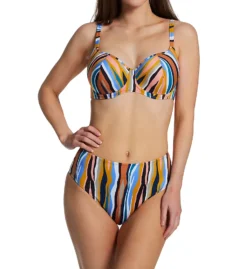 Freya Torra Bay High Waist Bikini Brief Swim Bottom AS0327 -Lumiere Bikinis Shop freya fre001 as0327 cs2