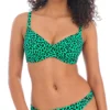 Freya Zanzibar Underwire Plunge Bikini Swim Top AS1102 -Lumiere Bikinis Shop freya fre001 as1102 gs