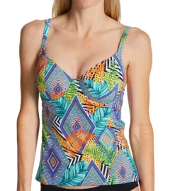 Freya Cala Palma Underwire Plunge Tankini Swim Top AS2456