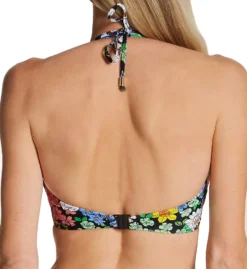Freya Floral Haze Underwire Bandless Halter Swim Top AS2804 -Lumiere Bikinis Shop freya fre001 as2804 bs