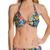 Freya Floral Haze Underwire Bandless Halter Swim Top AS2804 -Lumiere Bikinis Shop freya fre001 as2804 gs