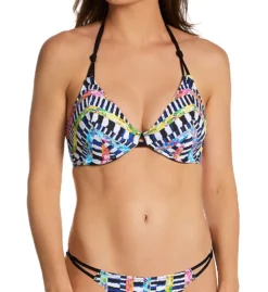 Freya Electro Rave Underwire Halter Bikini Swim Top AS4204