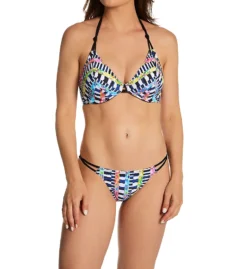 Freya Electro Rave Tanga Bikini Brief Swim Bottom AS4280 -Lumiere Bikinis Shop freya fre001 as4280 cs1