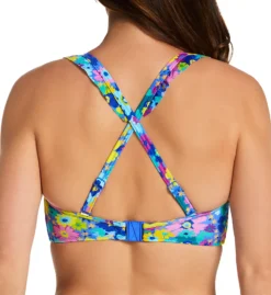 Freya Garden Disco Underwire Bandeau Bikini Swim Top AS4310 -Lumiere Bikinis Shop freya fre001 as4310 cs1