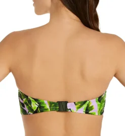 Freya Jungle Oasis Underwire Padded Bandeau Swim Top AS6841 -Lumiere Bikinis Shop freya fre001 as6841 bs