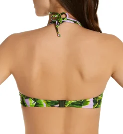 Freya Jungle Oasis Underwire Bandless Halter Swim Top AS6842 -Lumiere Bikinis Shop freya fre001 as6842 bs