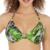 Freya Jungle Oasis Underwire Bandless Halter Swim Top AS6842 -Lumiere Bikinis Shop freya fre001 as6842 gs