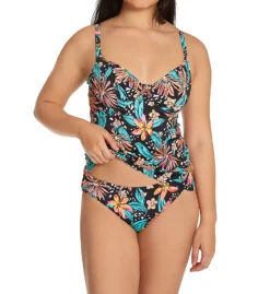 Freya Wild Daisy Underwire Plunge Tankini Swim Top AS7035 -Lumiere Bikinis Shop freya fre001 as7035 cs1