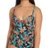 Freya Wild Daisy Underwire Plunge Tankini Swim Top AS7035 -Lumiere Bikinis Shop freya fre001 as7035 gs